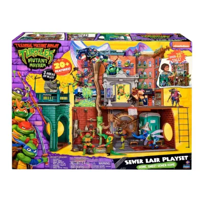 Mega speelset, Sewer Lair Playset, Teenage Mutant Ninja Turtles