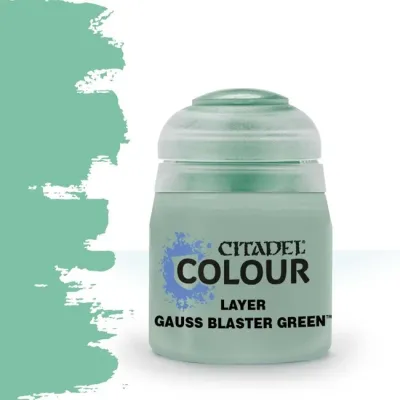 Citadel Paint, Layer: Gauss Blaster Green