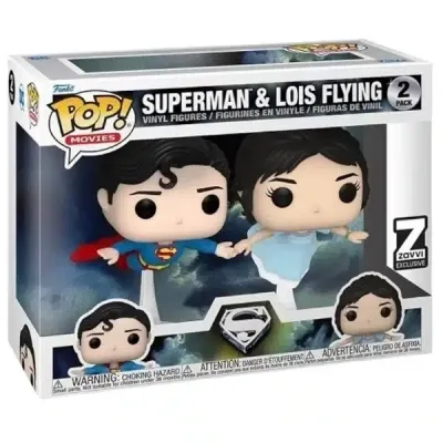 Funko Pop! Movies 2 pack Superman &amp; Lois Flying