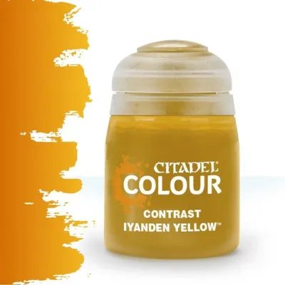 Citadel Paint, Contrast: Iyanden Yellow