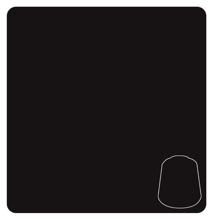 Warhammer Colour, Base: Corvus Black