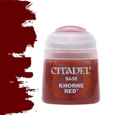 Citadel Paint, Base: Khorne Red
