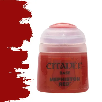 Citadel Paint, Base: Mephiston Red