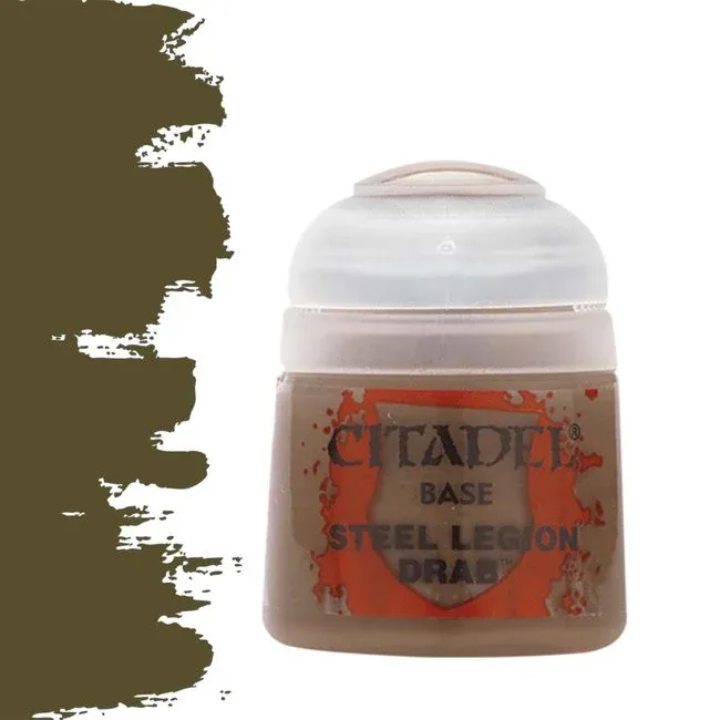 Citadel Paint, Base: Steel Legion Drab