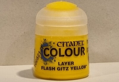 Citadel Paint, Layer: Flash Gitz Yellow