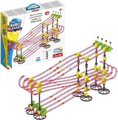 Knikkerbaan, Jelle's Marble Run, Marble League, Quercetti, 228 delig