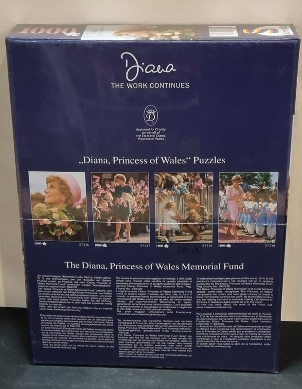 Puzzel, Prinses Diana, The works continues, Visit to Pakistan