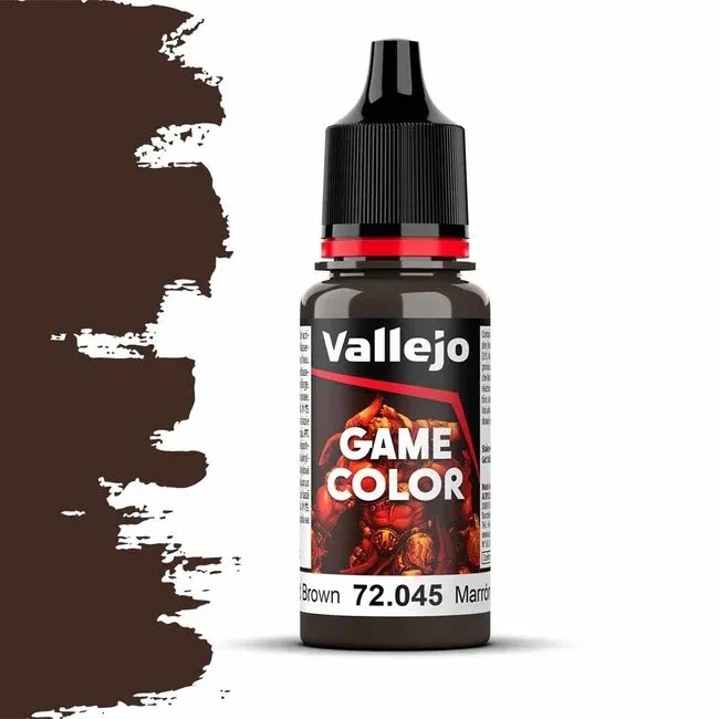Vallejo Game Color: Charred Brown