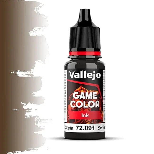 Vallejo Game Color, Ink: Sepia