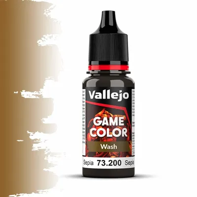 Vallejo Game Color, Wash: Sepia