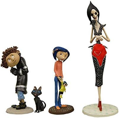 4piece PVC Figurine Set, Coraline: Best of