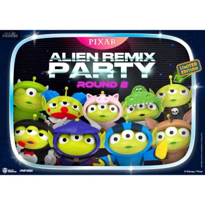 Mini Egg Attack Figure, Alien Remix Party Round 2, Toy Story