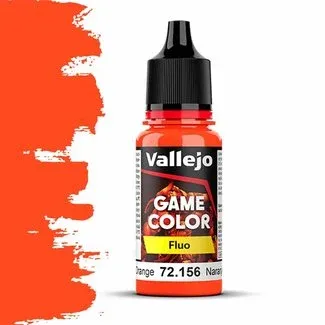 Vallejo Game Color, Fluo: Fluorescent Orange