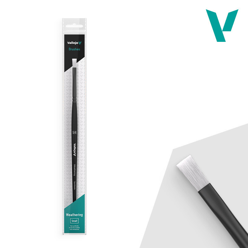 Vallejo Brush: Weathering, Flat, Medium