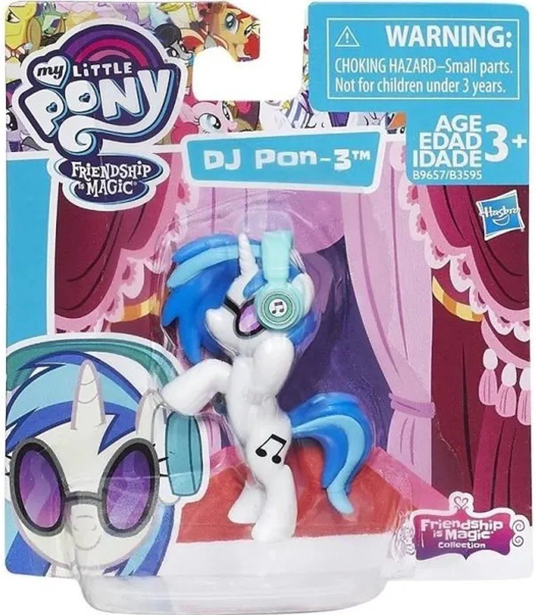 Mini figuurtje, DJ Pon-3, My Little Pony