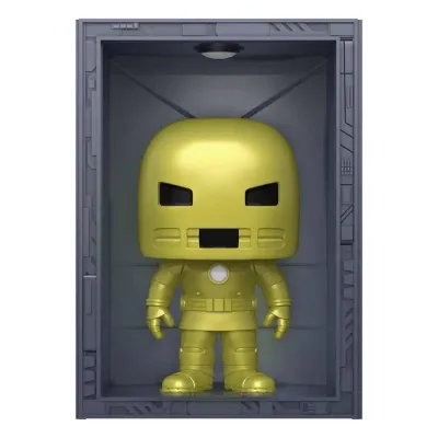 Funko Pop! Deluxe #1035 Hall of Armour: Iron Man model 1 golden armour