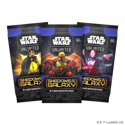 Boosterpack, Star Wars Unlimited: Shadows of the Galaxy, Star Wars TCG