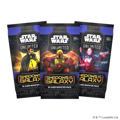 Boosterpack, Star Wars Unlimited: Shadows of the Galaxy, Star Wars TCG