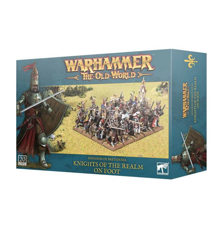 Warhammer The Old World, Kingdom of Bretonnia: Knights of the Realm on Foot