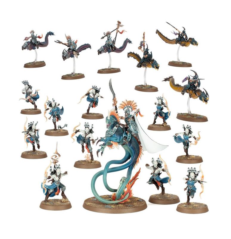 Warhammer Age of Sigmar, Spearhead, Idoneth Deepkin: Akhelian Tide Guard