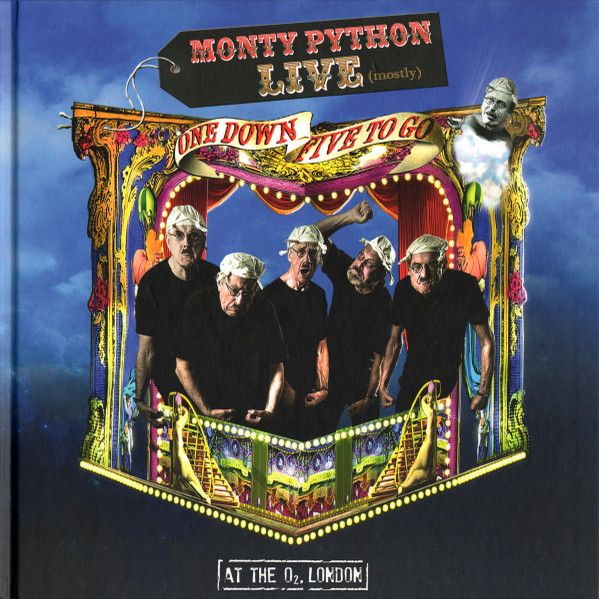DVD+ Blue Ray + Dubbel CD Box Set, One Down Five To Go, Monty Python Live (mostly)