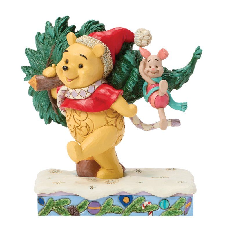 Disney Traditions Figurine by Jim Shore: A Tree for Two, Winnie the Pooh