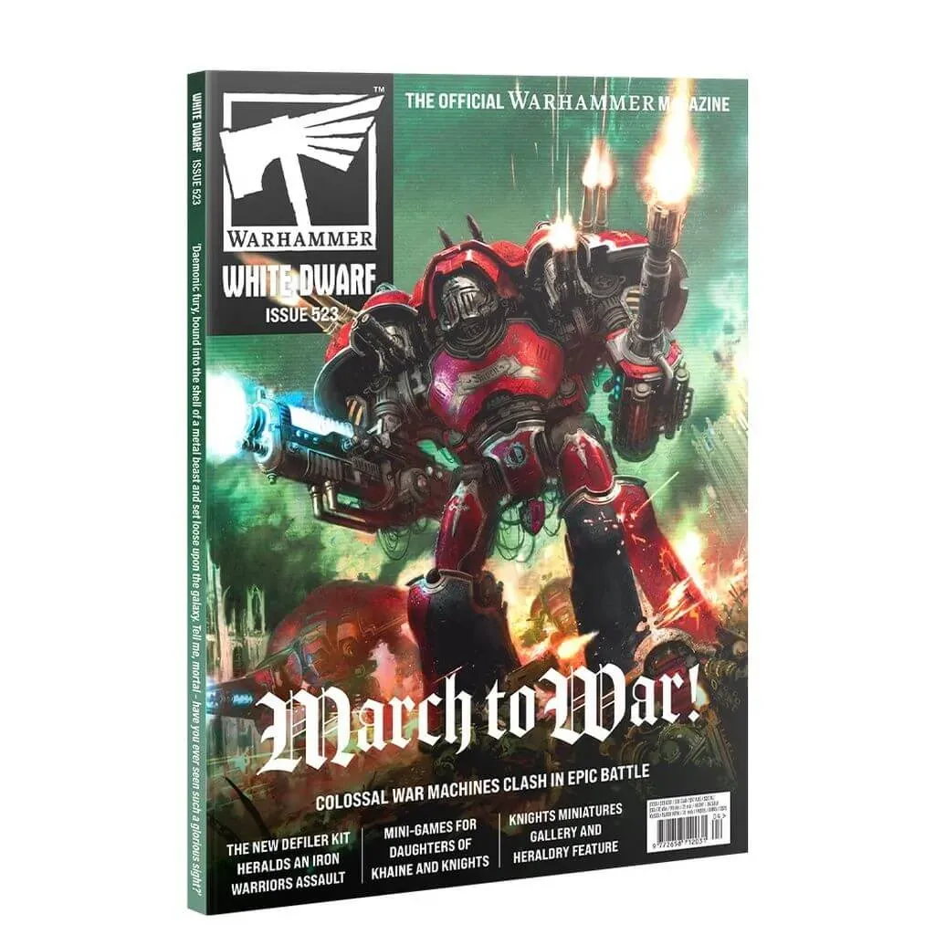 Warhammer Tijdschrift "White Dwarf"