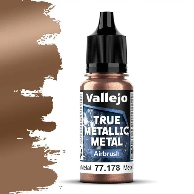 Vallejo True Metallic Metal, Airbrush: Rusty Metal