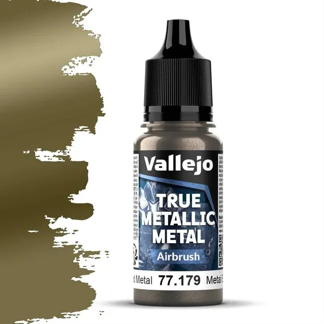 Vallejo True Metallic Metal, Airbrush: Aged Metal