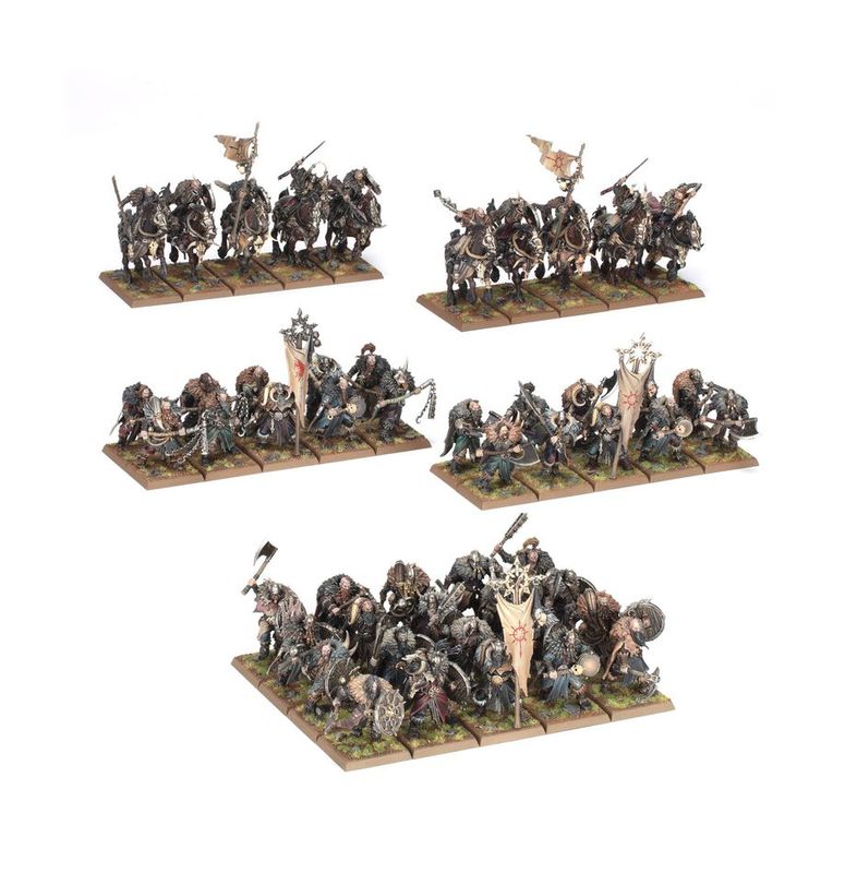 Warhammer The Old World, Warriors of Chaos: Chaos Marauders Army Reinforcement Set