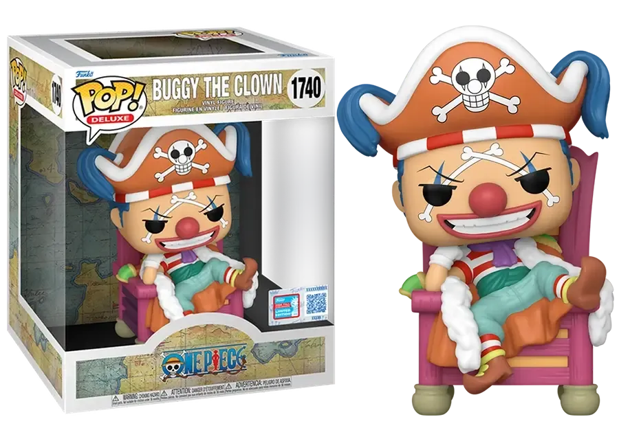 Funko Pop! Deluxe #1740 Buggy The Clown, One Piece