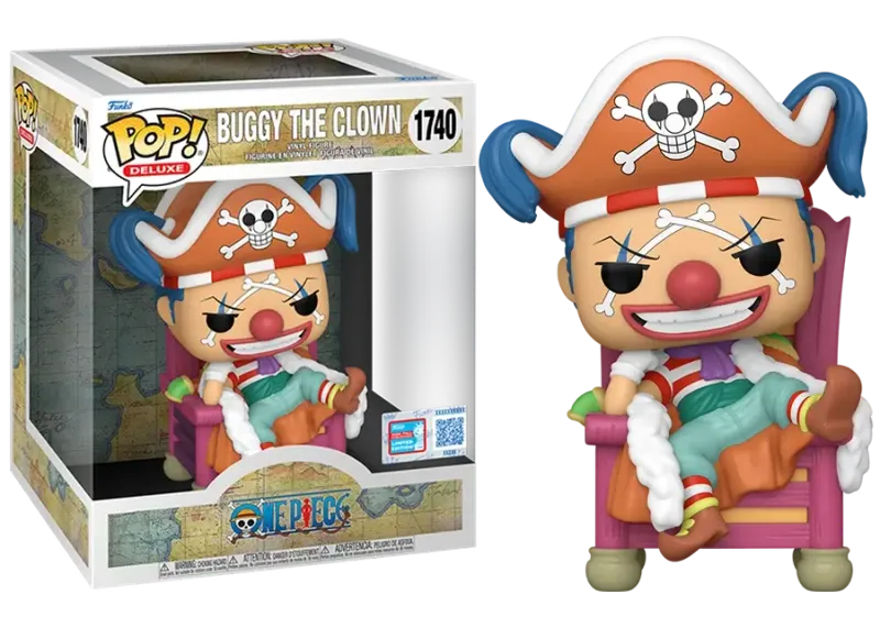 Funko Pop! Deluxe #1740 Buggy The Clown, One Piece