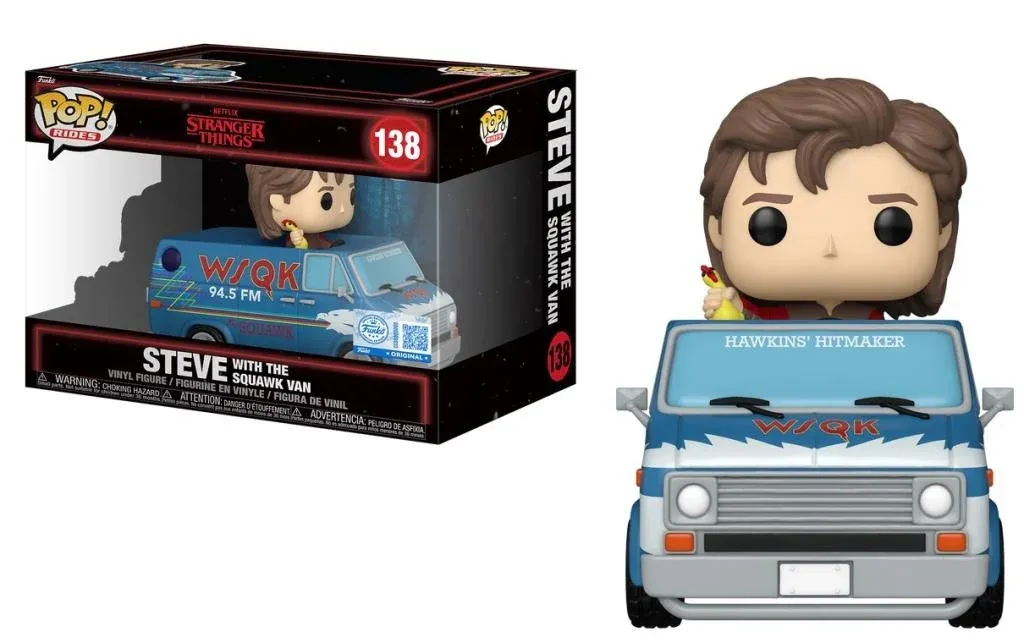 Funko Pop! Rides #138 Steve with the Squawk Van, Stranger Things S5