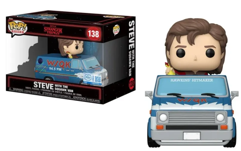 Funko Pop! Rides #138 Steve with the Squawk Van, Stranger Things S5