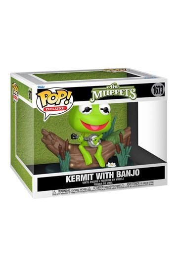 Funko Pop! Deluxe #1673 Kermit With Banjo, The Muppets