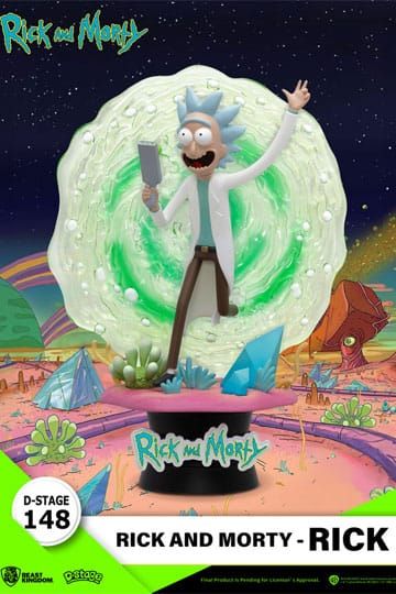 PVC Diorama, Rick, Rick and Morty