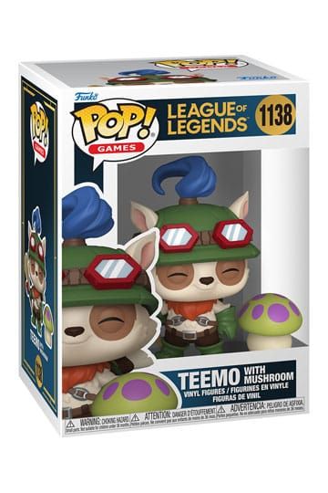 Funko Pop! Games #1138 Teemo with Mushroom
