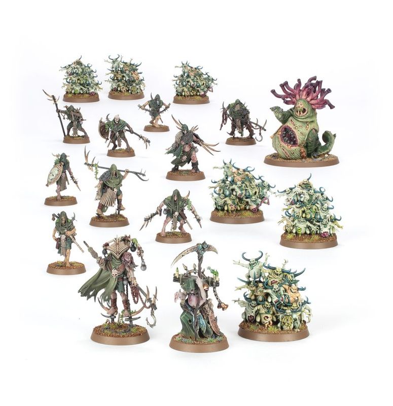 Warhammer Age of Sigmar, Spearhead, Maggotkin of Nurgle: Bubonic Cell