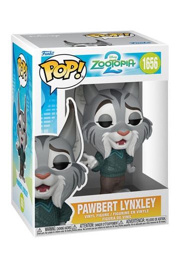 Funko Pop! #1656 Pawbert Lynxley, Zootopia 2