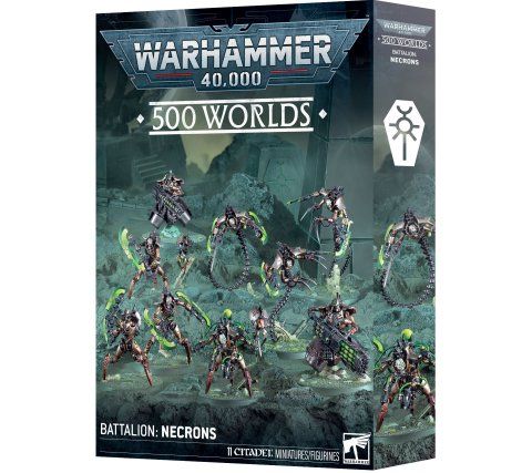 Warhammer 40k, 500 Worlds Battalion: Necrons