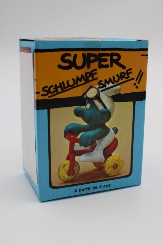 Schleich Super Smurf: Smurf op Driewieler