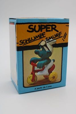 Schleich Super Smurf: Smurf op Driewieler