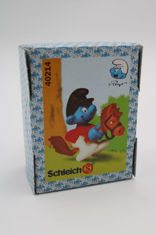 Schleich Super Smurf: Smurf op Stokpaard