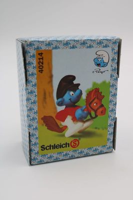 Schleich Super Smurf: Smurf op Stokpaard
