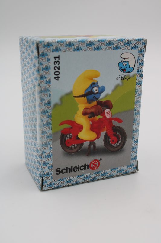 Schleich Super Smurf: Motocross Smurf