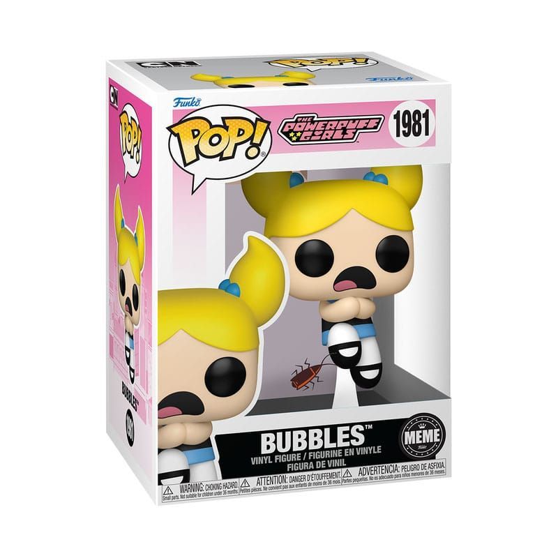 Funko Pop! Animation  #1981 Bubbles meme, The Powerpuff Girls
