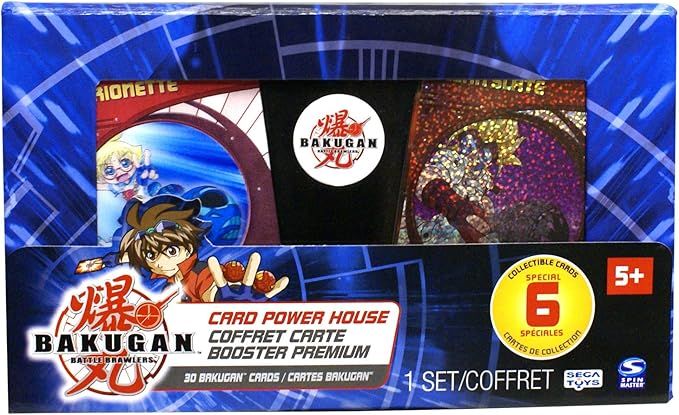 Bakugan Battle Brawlers Card Power House Card Set