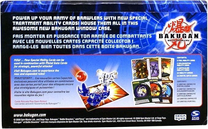 Bakugan Battle Brawlers Card Power House Card Set