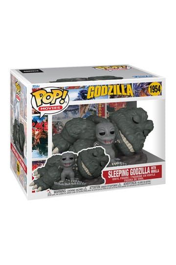 Funko Pop! Movies #1954 Sleeping Godzilla with Minilla, Godzilla