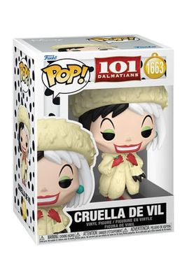 Funko Pop! #1663 Cruella De Vil, 101 Dalmatiens